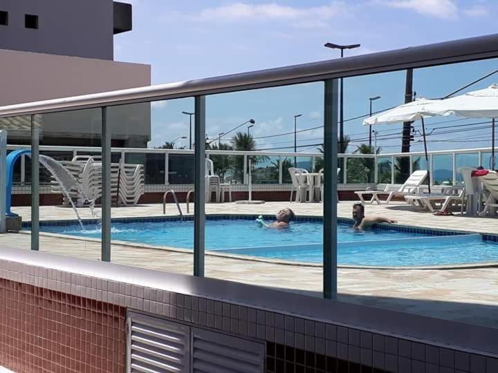 Solemar Frente Mar Piscina Churrasqueira Wifi Garagem Portaria 24Hs 아파트 외부 사진